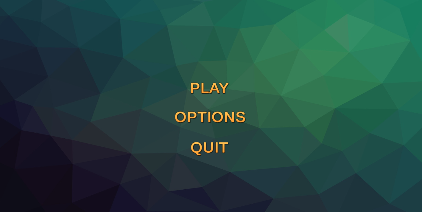 Mobile game main menu